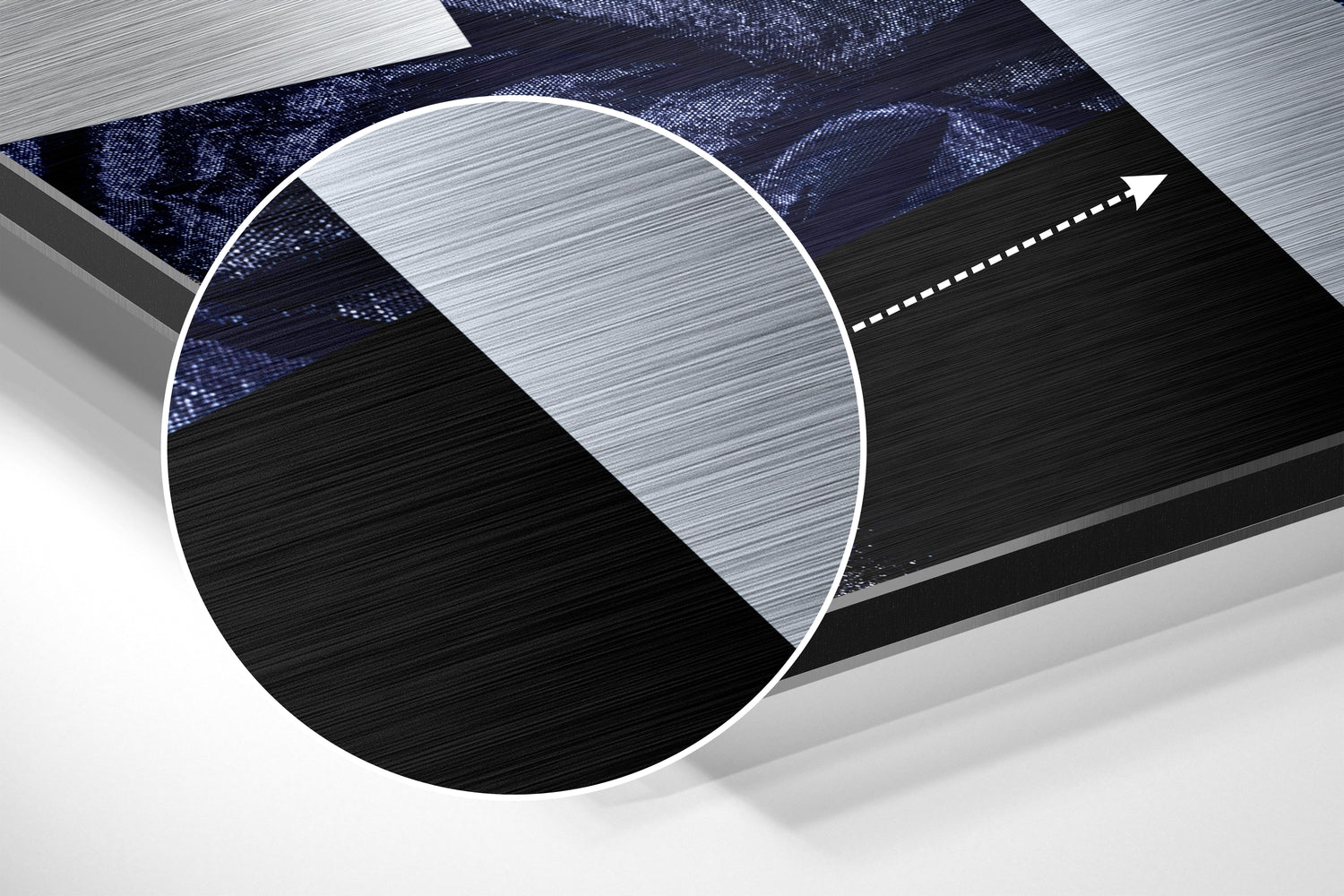 Faces of Her Brushed Aluminium Dibond Wall Art.