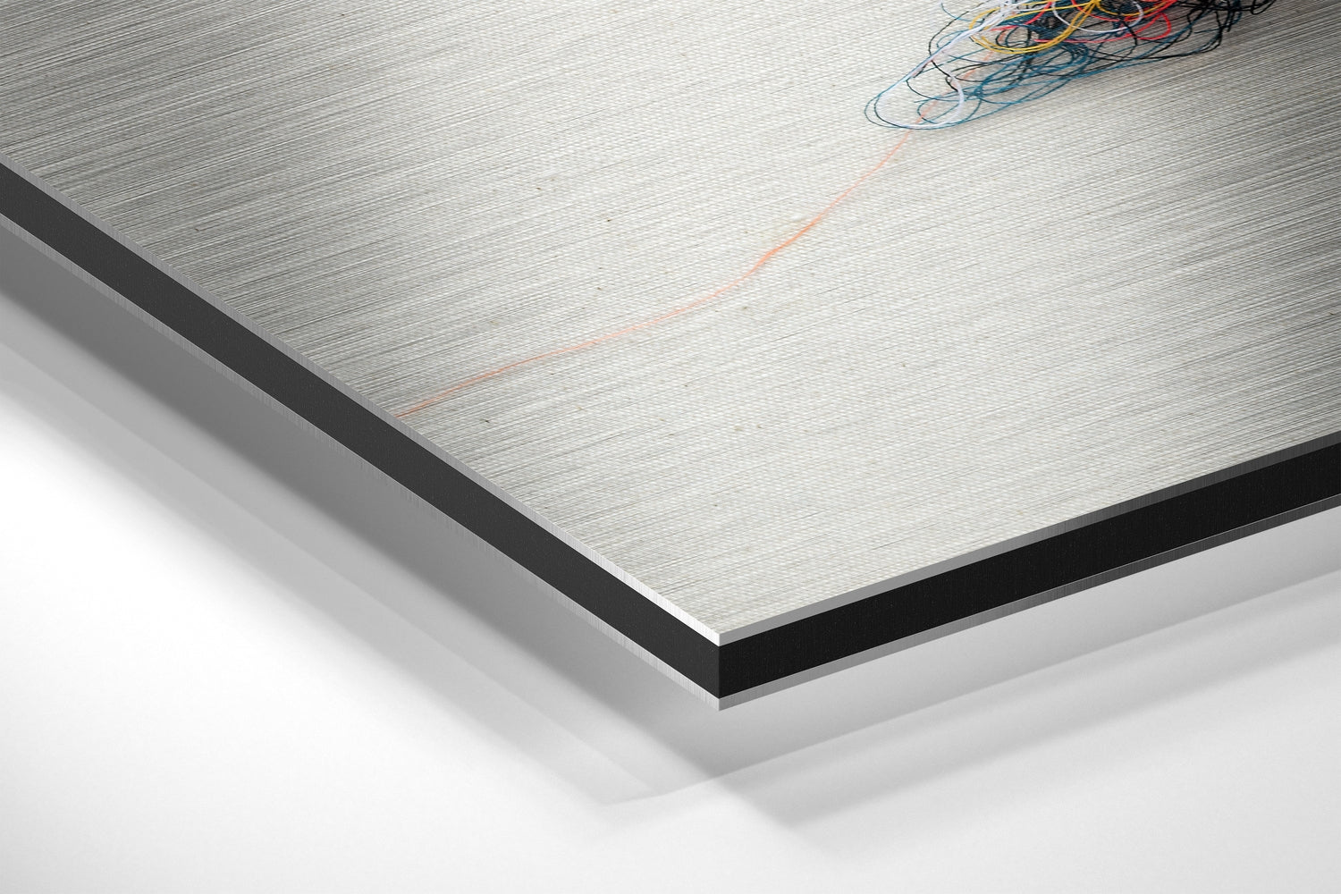 Sparrow Brushed Aluminium Dibond Wall Art.