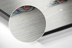 Sparrow Brushed Aluminium Dibond Wall Art.
