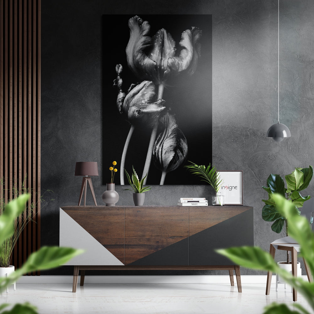 Verge of Blooming Brushed Aluminium Dibond Wall Art.