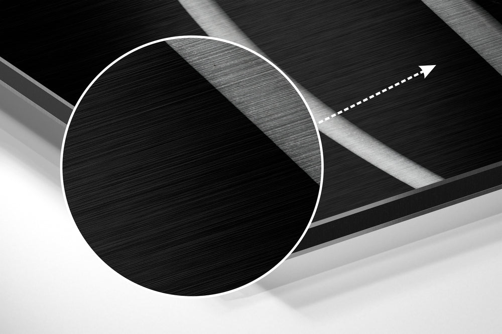 Verge of Blooming Brushed Aluminium Dibond Wall Art.
