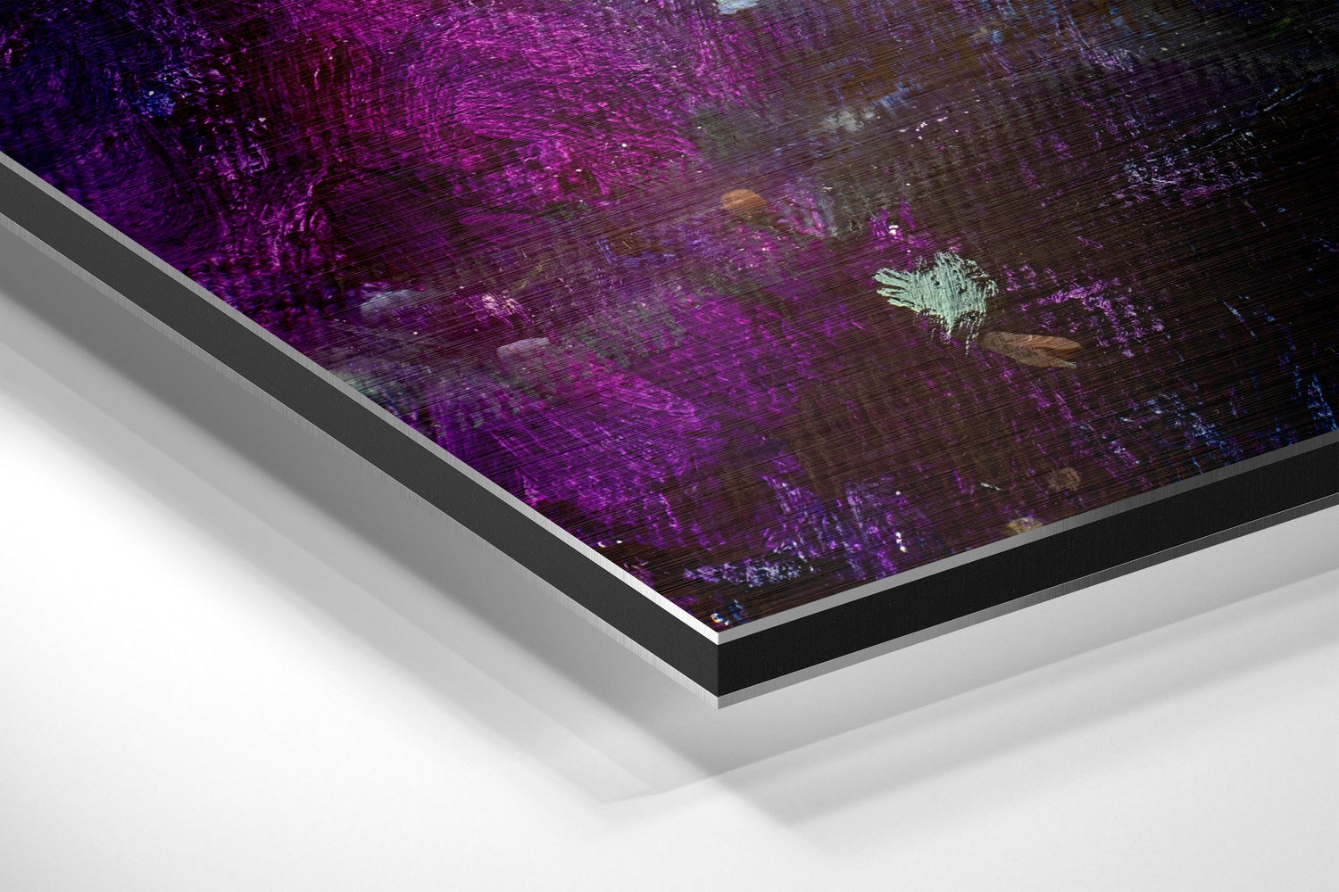 Prince is Here Brushed Aluminium Dibond Wall Art.