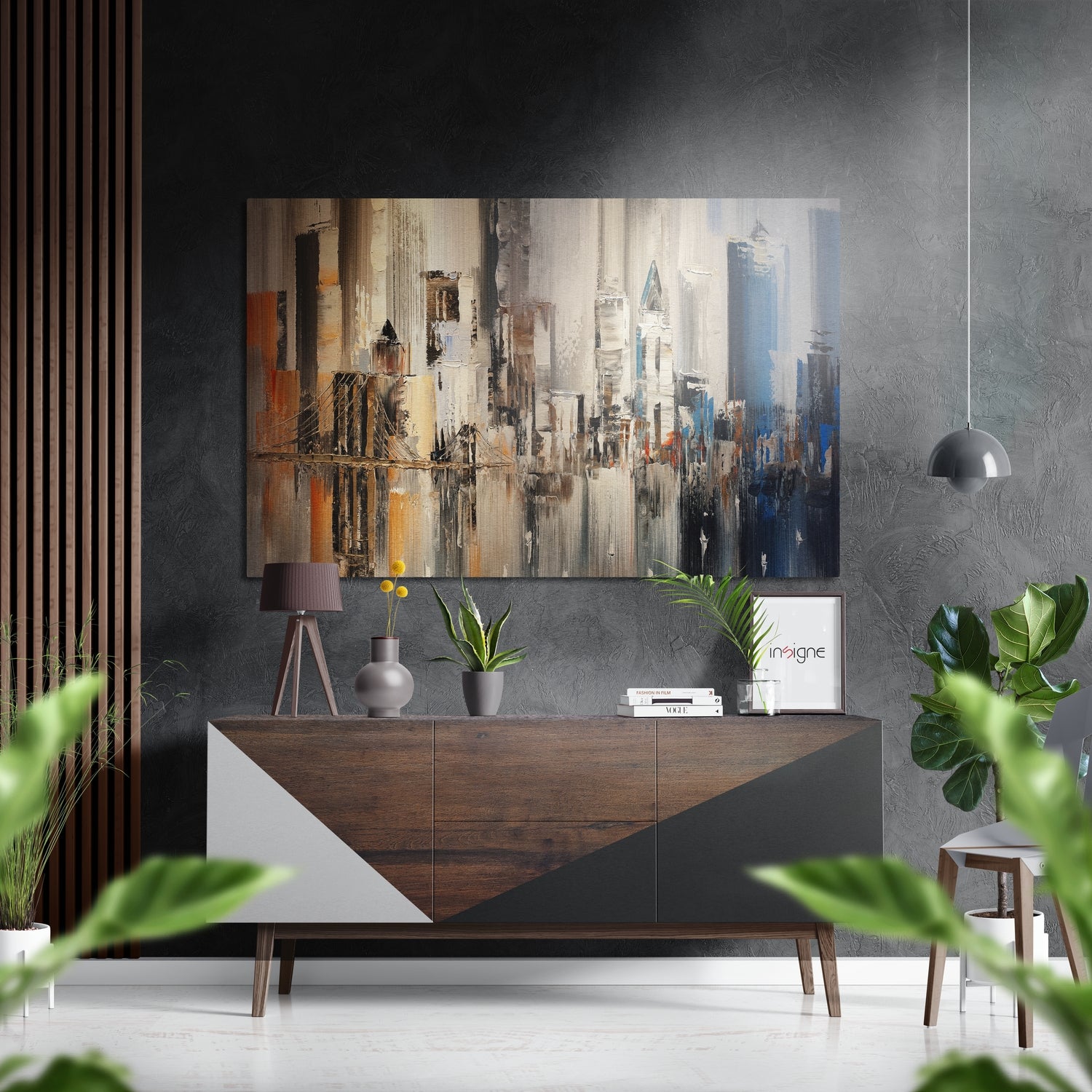 Brushed Aluminium Dibond Wall Art