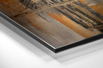 City Silhouette Brushed Aluminium Dibond Wall Art.