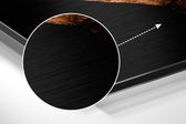 Rhinoceros Brushed Aluminium Dibond Wall Art.