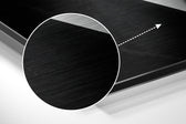 Smoke Brushed Aluminium Dibond Wall Art.