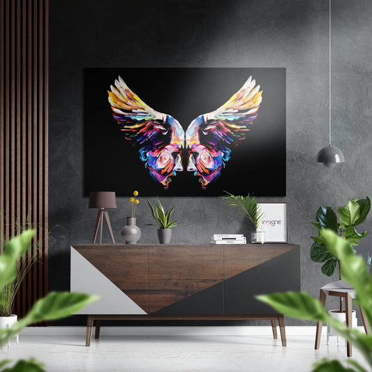 I See You Brushed Aluminium Dibond Wall Art.