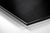Noble Stance Brushed Aluminium Dibond Wall Art.