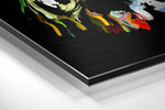 Colorful Feelings Brushed Aluminium Dibond Wall Art.