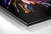 Colorful Feelings Brushed Aluminium Dibond Wall Art.