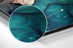 Marbleous Brushed Aluminium Dibond Wall Art.