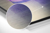 Cheers Brushed Aluminium Dibond Wall Art.