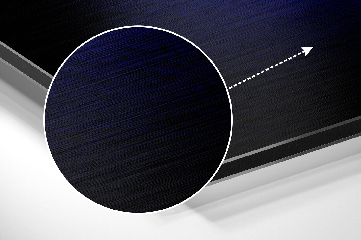 The Riht Time is Now Brushed Aluminium Dibond Wall Art.