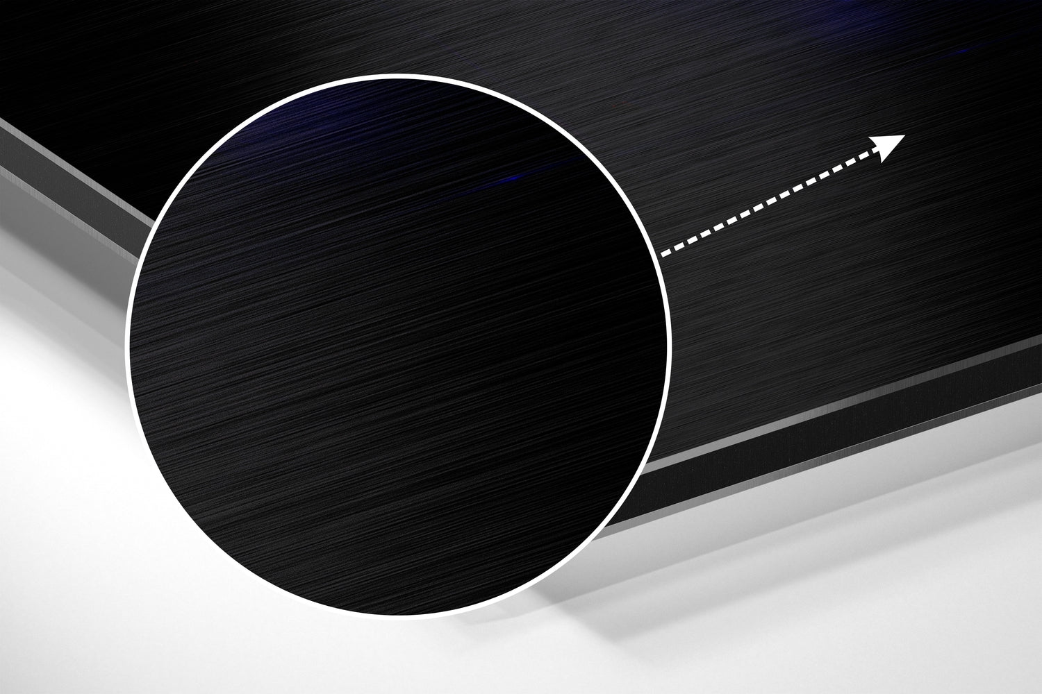 Make Coffee Brushed Aluminium Dibond Wall Art.