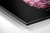 Pineapple Brushed Aluminium Dibond Wall Art.