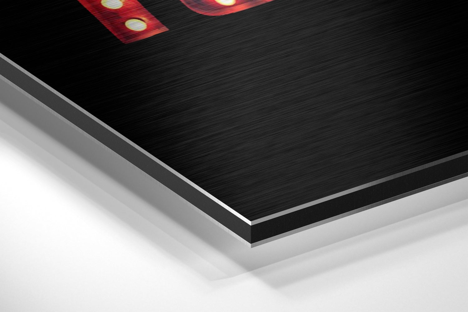 Yeah You Right Brushed Aluminium Dibond Wall Art.