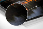 River in the City Brushed Aluminium Dibond Wall Art.