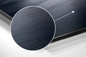 City View Brushed Aluminium Dibond Wall Art.
