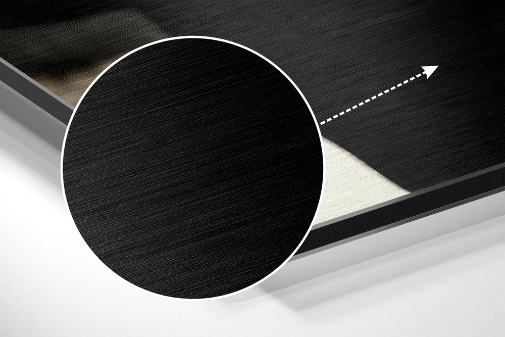 Atatürk Brushed Aluminium Dibond Wall Art.