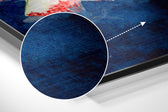 Fish Brushed Aluminium Dibond Wall Art.