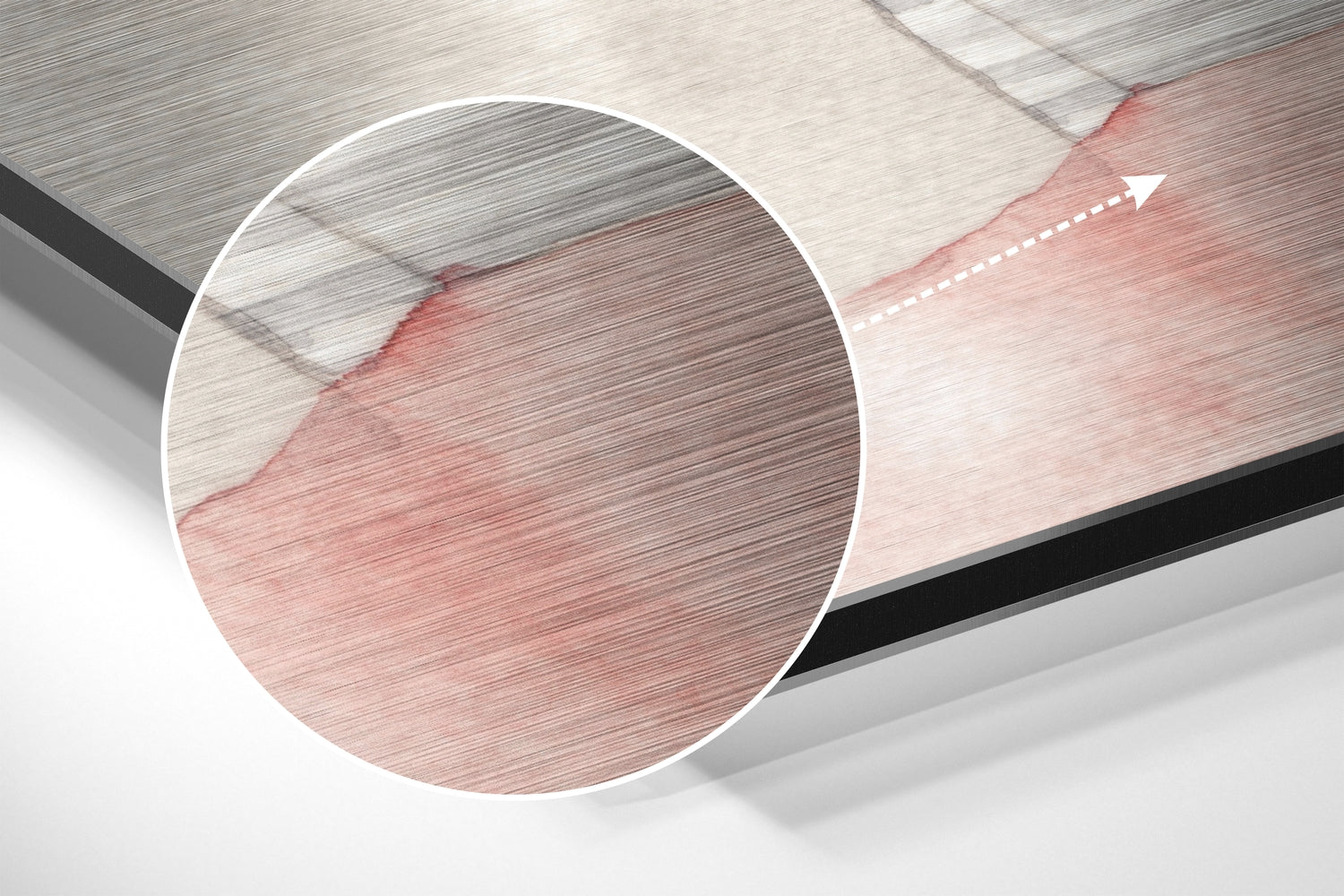 Sweet Mouse Brushed Aluminium Dibond Wall Art.