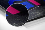 Don't Give Up Brushed Aluminium Dibond Wall Art.