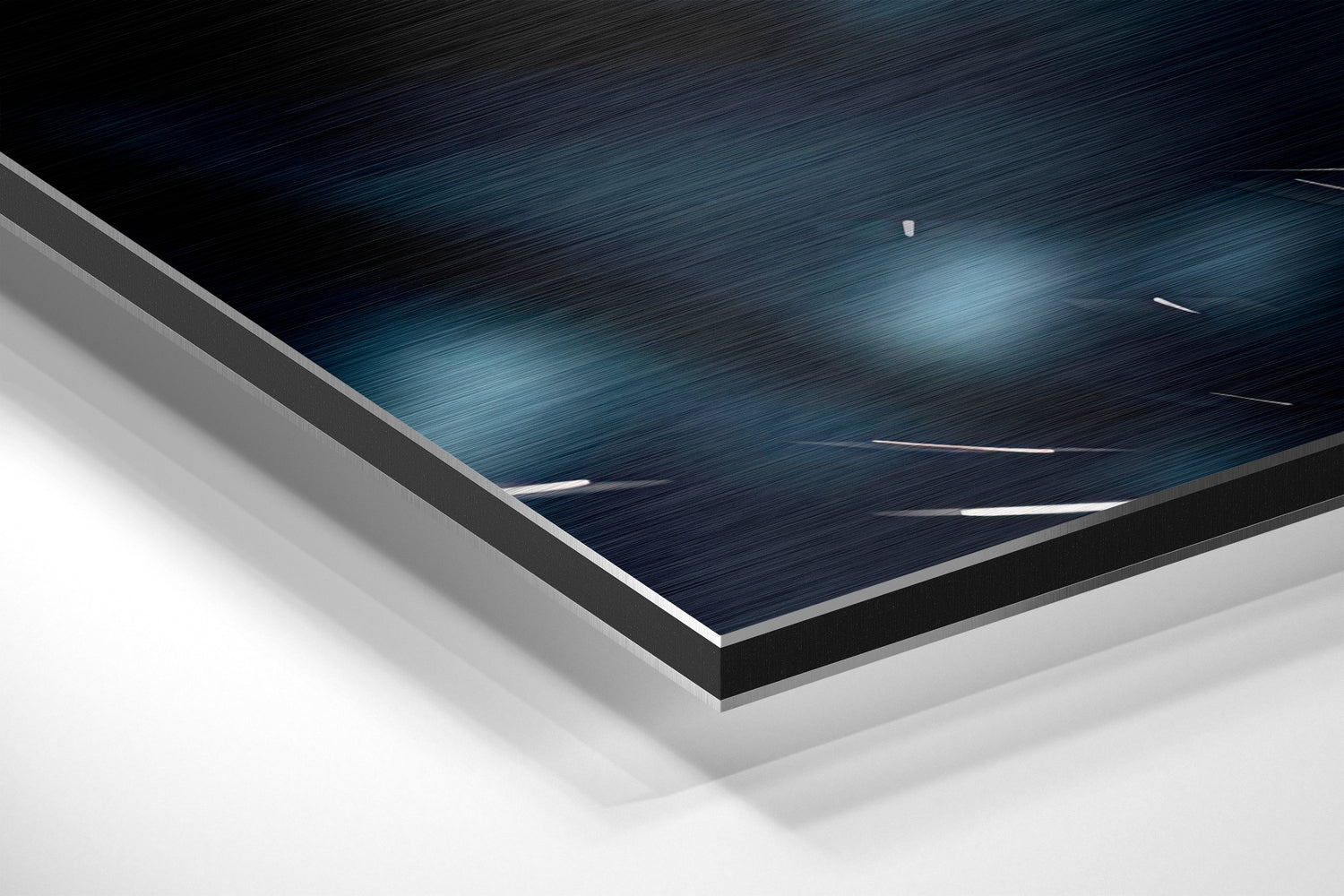 Joker Brushed Aluminium Dibond Wall Art.