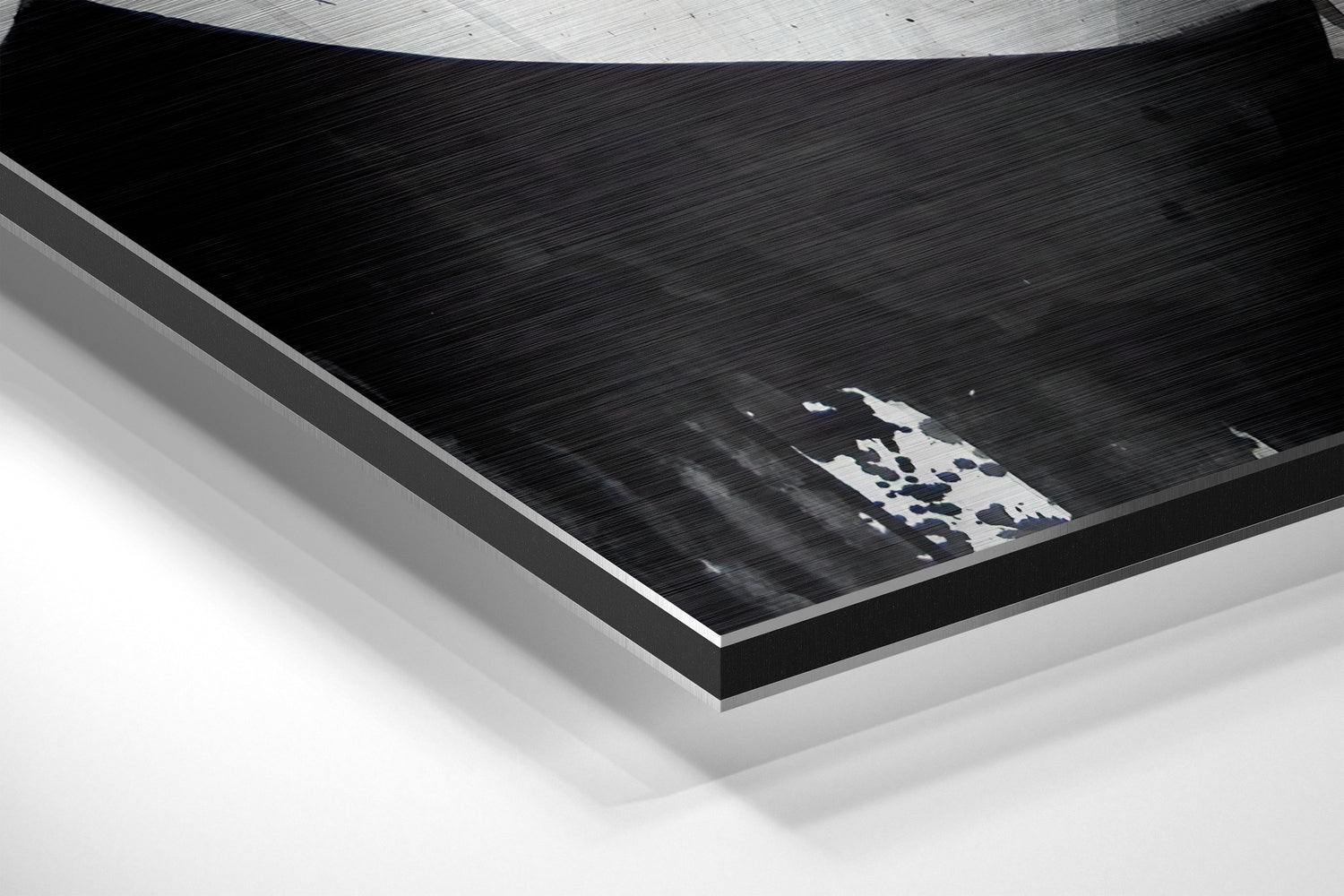 Blue Eye Brushed Aluminium Dibond Wall Art.