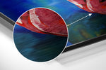 Woman Brushed Aluminium Dibond Wall Art.