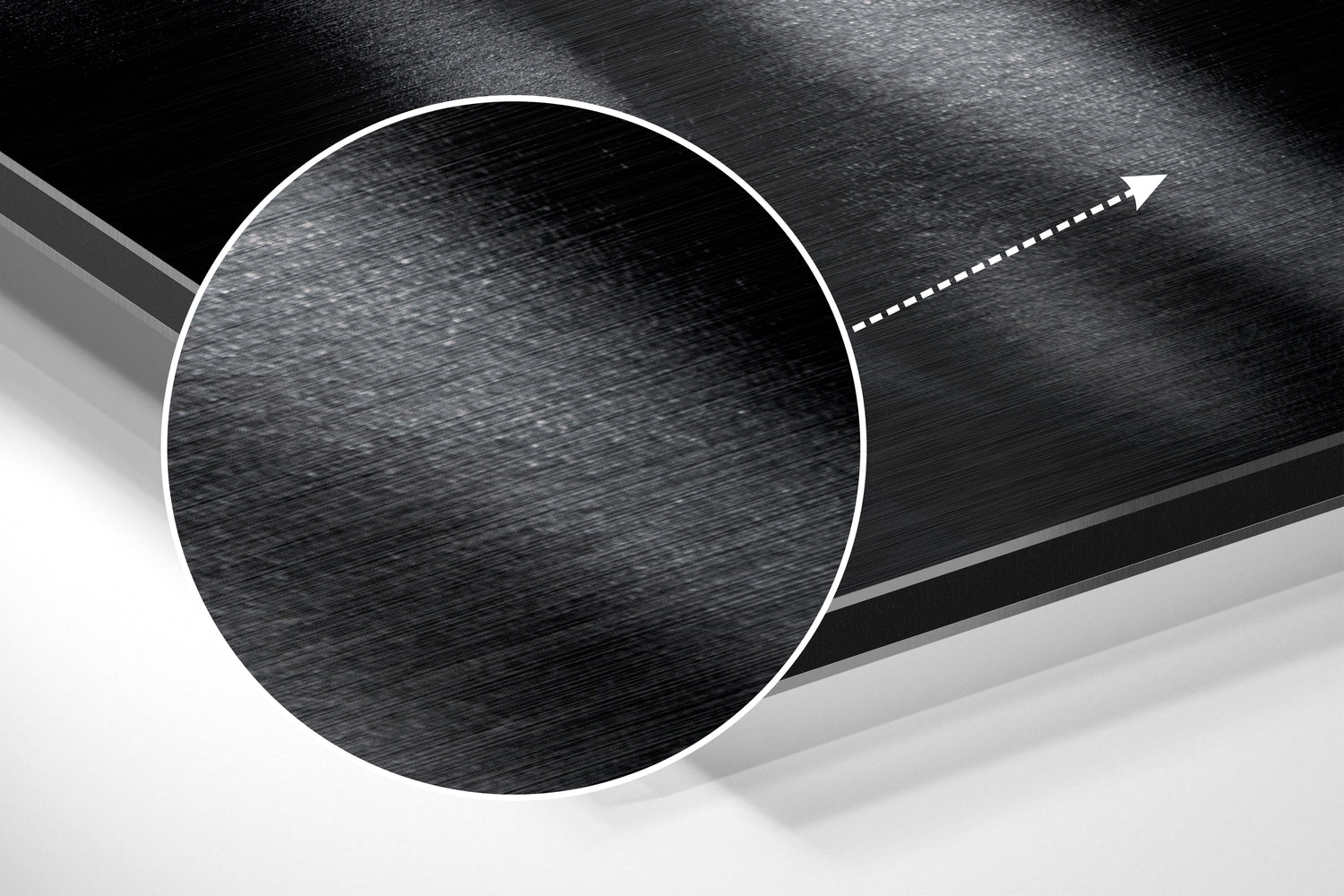 Golden Woman Brushed Aluminium Dibond Wall Art.