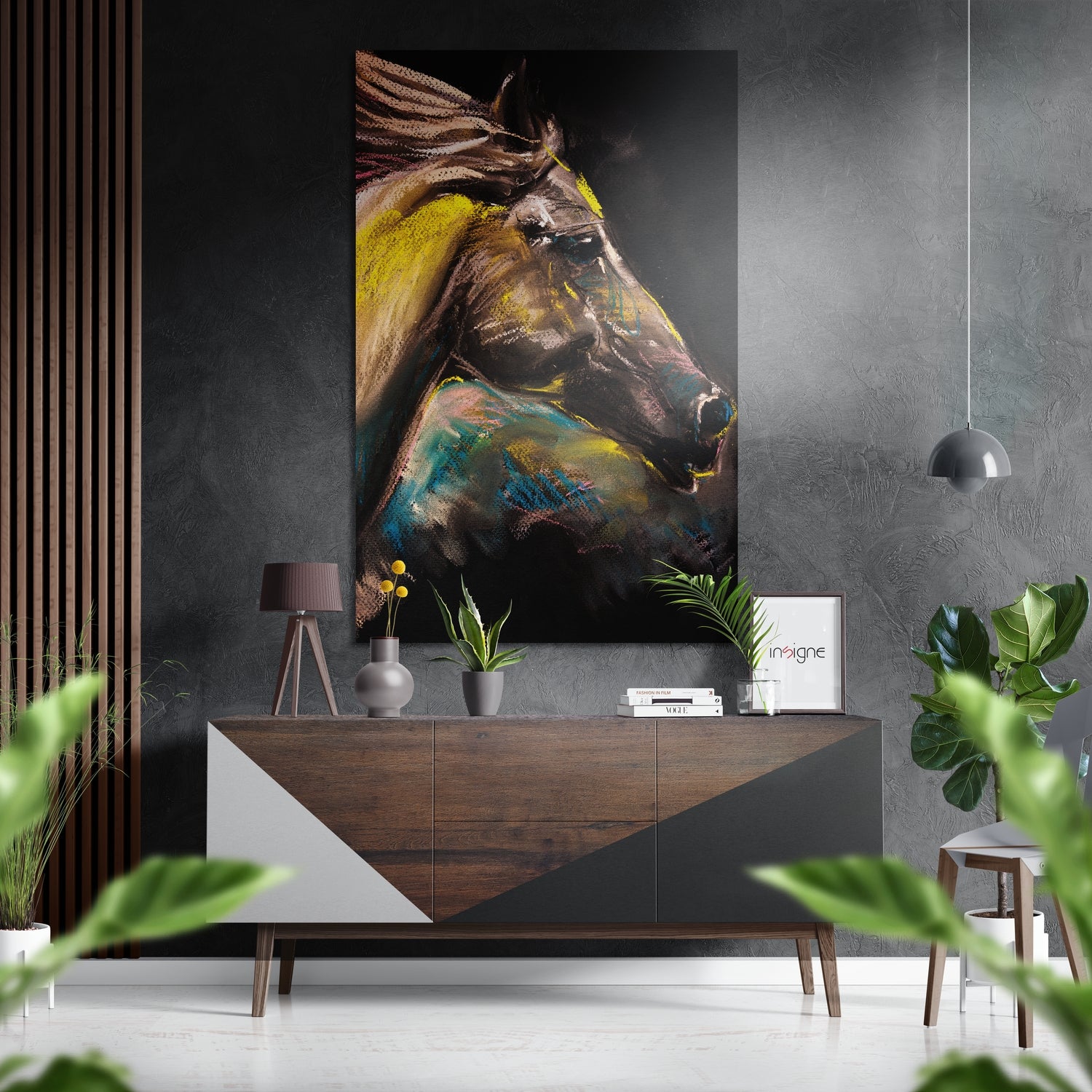 Brushed Aluminium Dibond Wall Art