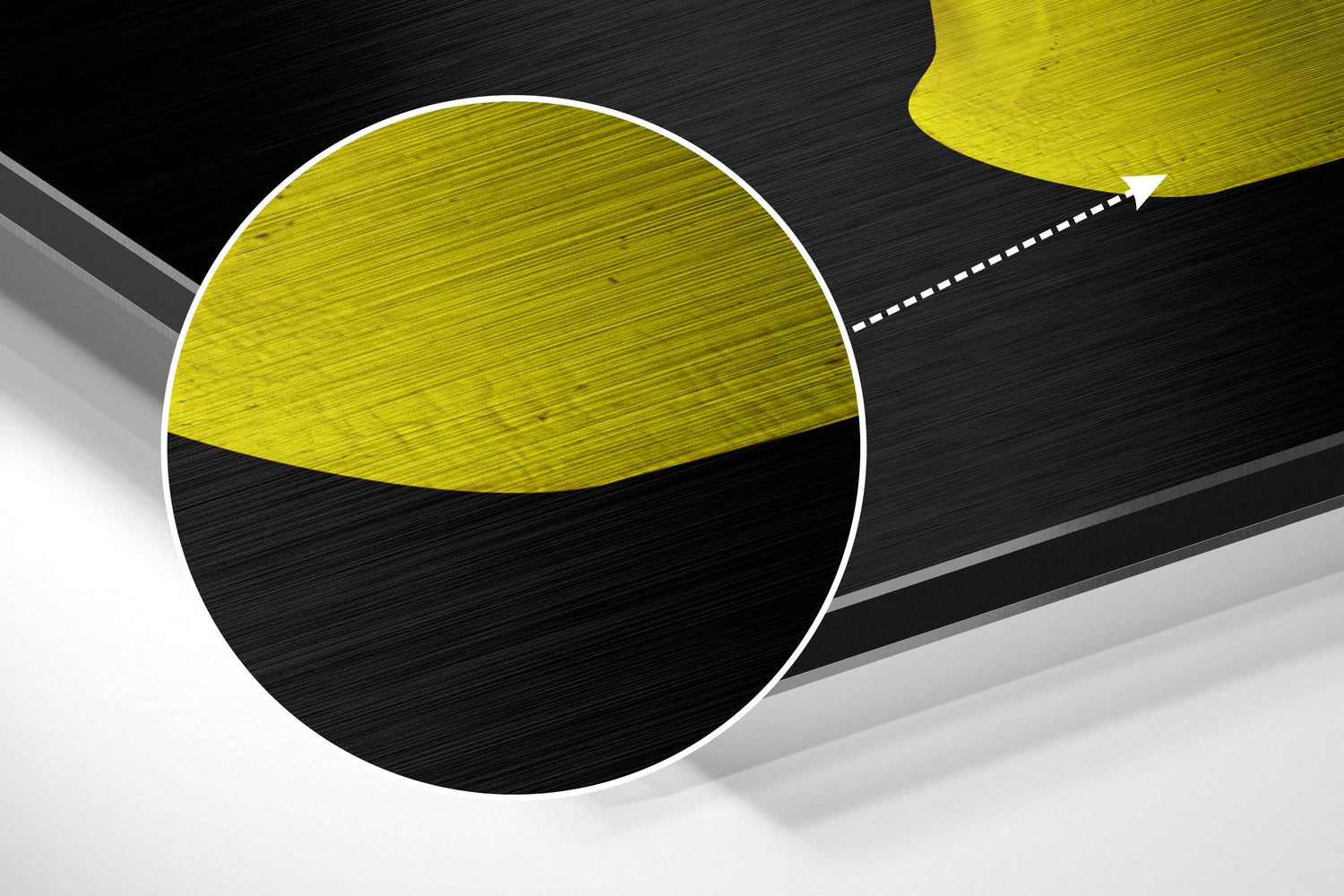 Woman in Pieces Brushed Aluminium Dibond Wall Art.