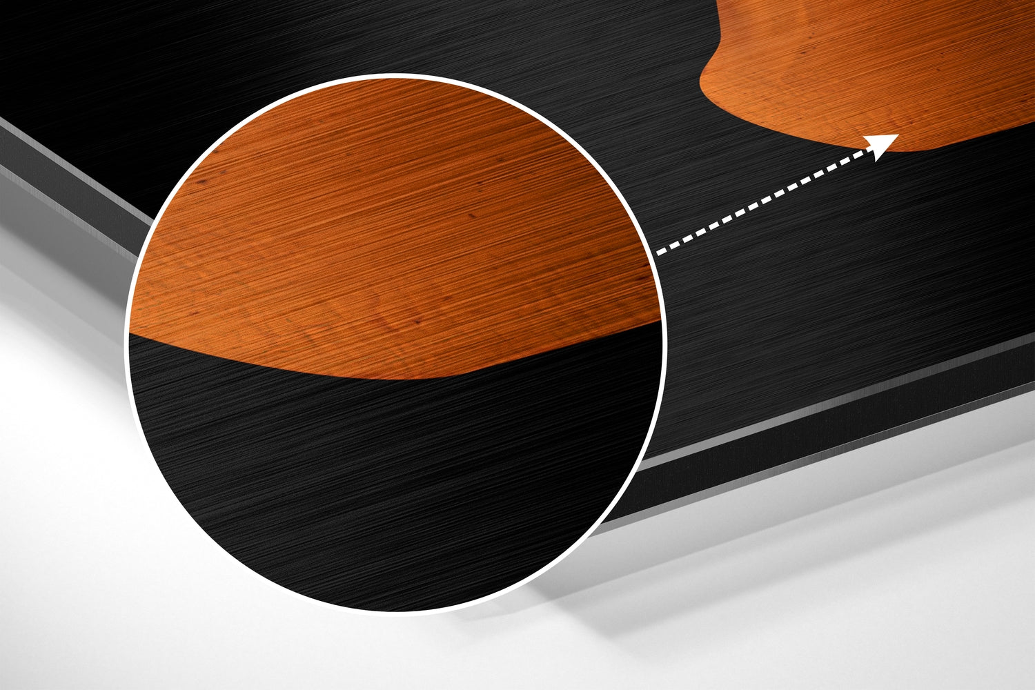 Woman in Pieces Brushed Aluminium Dibond Wall Art.