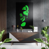 Woman in Pieces Brushed Aluminium Dibond Wall Art.