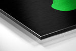 Woman in Pieces Brushed Aluminium Dibond Wall Art.