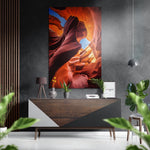 Grand Canyon Brushed Aluminium Dibond Wall Art.
