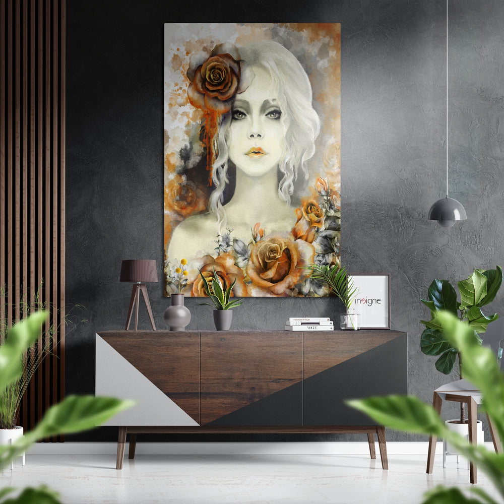 Beauty Brushed Aluminium Dibond Wall Art.