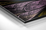 Flower Brushed Aluminium Dibond Wall Art.