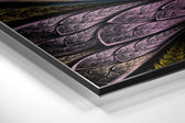 Flower Brushed Aluminium Dibond Wall Art.