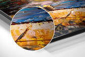 Boats Brushed Aluminium Dibond Wall Art.