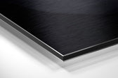 Woman in Ink Brushed Aluminium Dibond Wall Art.
