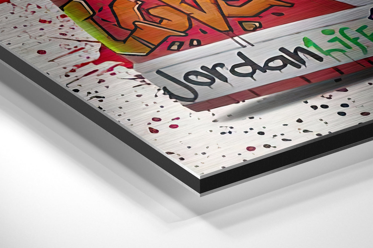 Free Sneakers Brushed Aluminium Dibond Wall Art.