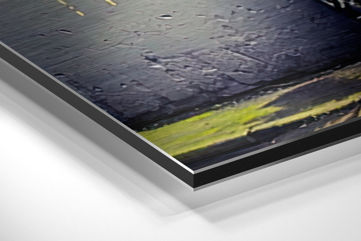 Life is Short Brushed Aluminum Dibond Wall Art.