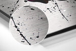 Free Love Brushed Aluminium Dibond Wall Art.