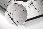 Free Love Brushed Aluminium Dibond Wall Art.