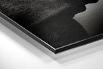 Rhino Brushed Aluminium Dibond Wall Art.