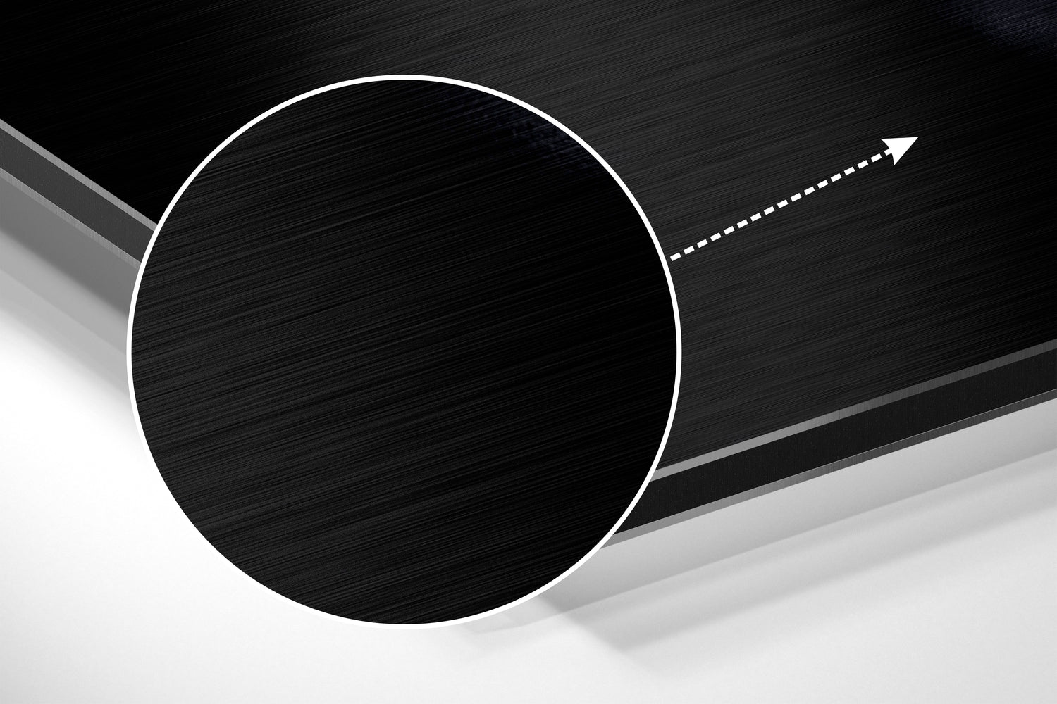 Woman  Brushed Aluminium Dibond Wall Art.