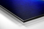 Ring Brushed Aluminium Dibond Wall Art.