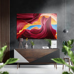 Grand Canyon Brushed Aluminium Dibond Wall Art.