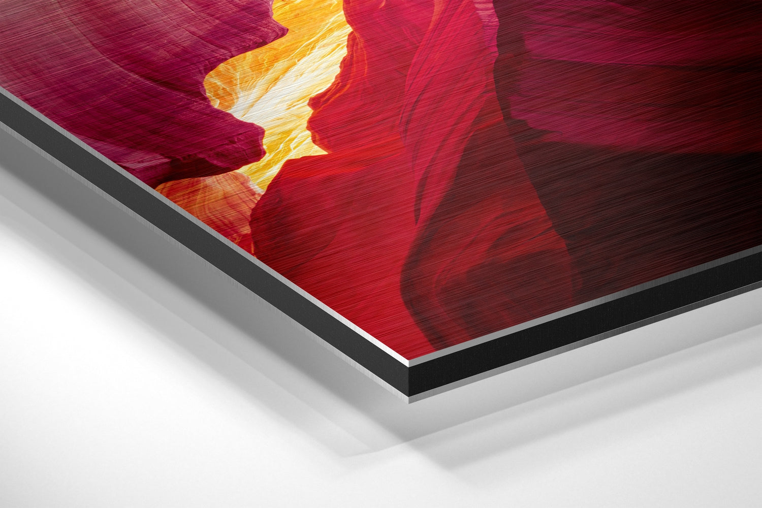 Grand Canyon Brushed Aluminium Dibond Wall Art.